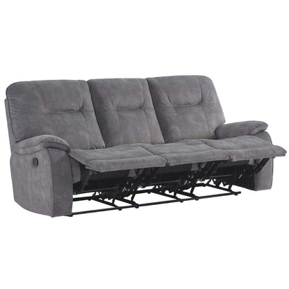 Parker House - Cooper Shadow Grey Manual Triple Reclining Sofa - MCOO833-SGR veiw 3