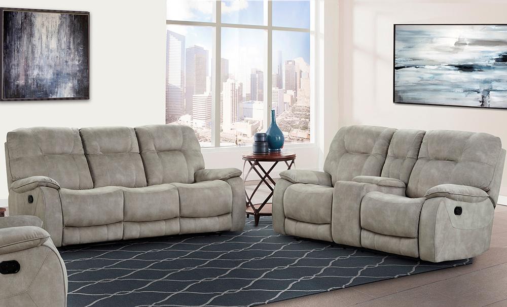 Parker House - Cooper - Shadow Natural Manual Reclining Sofa and Loveseat - MCOO-32-SNA view 2