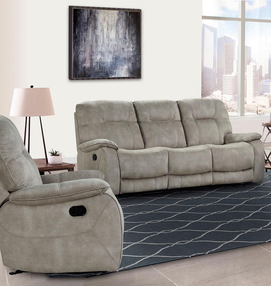 Parker House - Cooper - Shadow Natural Manual Reclining Sofa and Recliner - MCOO-31-SNA view 2