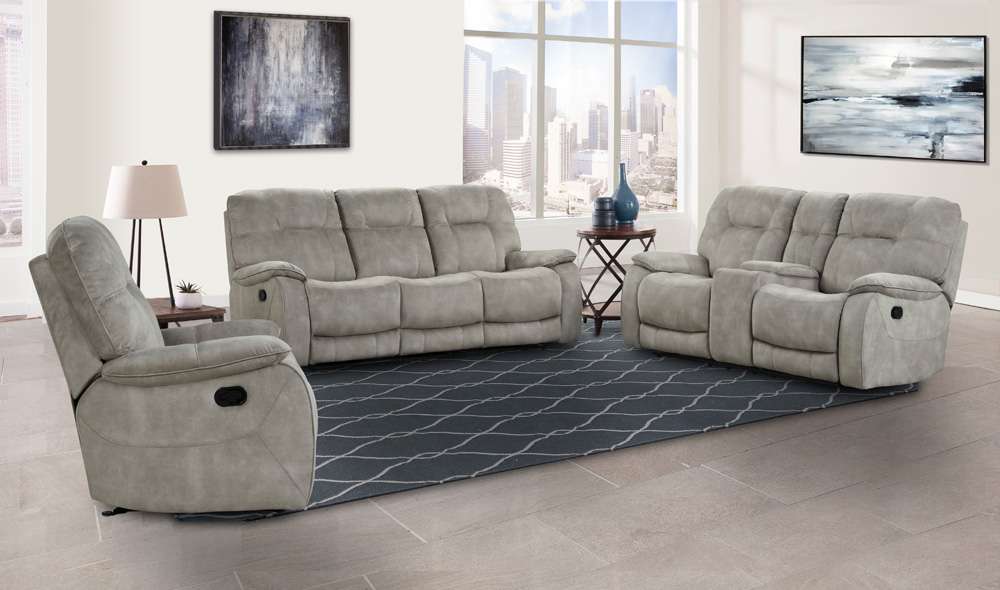 Parker House - Cooper - Shadow Natural Manual Reclining Sofa Loveseat and Recliner - MCOO-321-SNA veiw 1