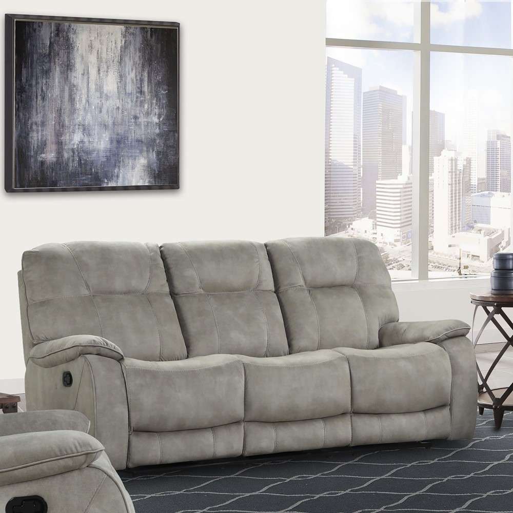 Parker House - Cooper Shadow Natural Manual Triple Reclining Sofa - MCOO833-SNA veiw 1