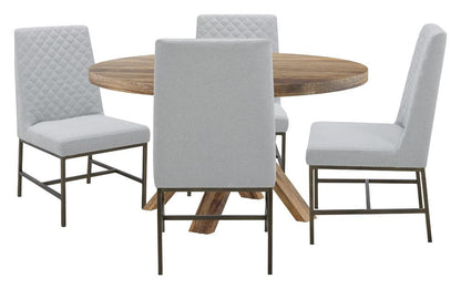 Parker House - Crossings - Downtown Dining 60 In. Round Dining Table With 4 Upholstered Chairs - DDOW-5PC-60RND-DDIA-ELLN veiw 1