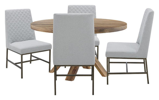 Parker House - Crossings - Downtown Dining 60 In. Round Dining Table With 4 Upholstered Chairs - DDOW-5PC-60RND-DDIA-ELLN veiw 1