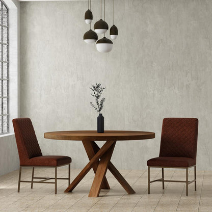Parker House - Crossings - Downtown Dining 60 In. Round Dining Table With 4 Upholstered Chairs - DDOW-5PC-60RND-DDIA-ELRS veiw 11