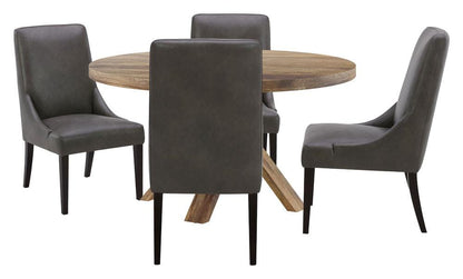 Parker House - Crossings - Downtown Dining 60 In. Round Dining Table With 4 Upholstered Chairs - DDOW-5PC-60RND-DSIE-CPSL veiw 1
