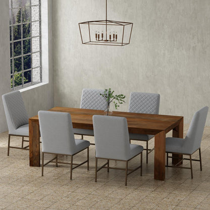 Parker House - Crossings - Downtown Dining 86 In. Rectangular Dining Table With 6 Upholstered Chairs - DDOW-7PC-86REC-DDIA-ELLN veiw 11