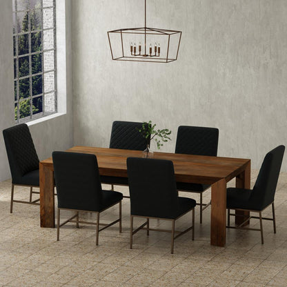 Parker House - Crossings - Downtown Dining 86 In. Rectangular Dining Table With 6 Upholstered Chairs - DDOW-7PC-86REC-DDIA-ELNV veiw 11