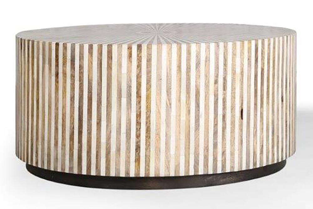 Parker House - Crossings - Downtown Cocktail Table with 2 Chairside Tables - DOW-3PC-11-16 veiw 3