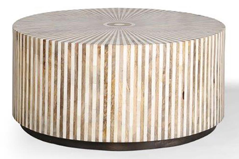 Parker House - Crossings - Downtown Cocktail Table with 2 Chairside Tables - DOW-3PC-11-16 veiw 4