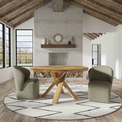 Parker House - Crossings - Downtown Dining 60in Round Dining Table - DDOW#60RND view 9