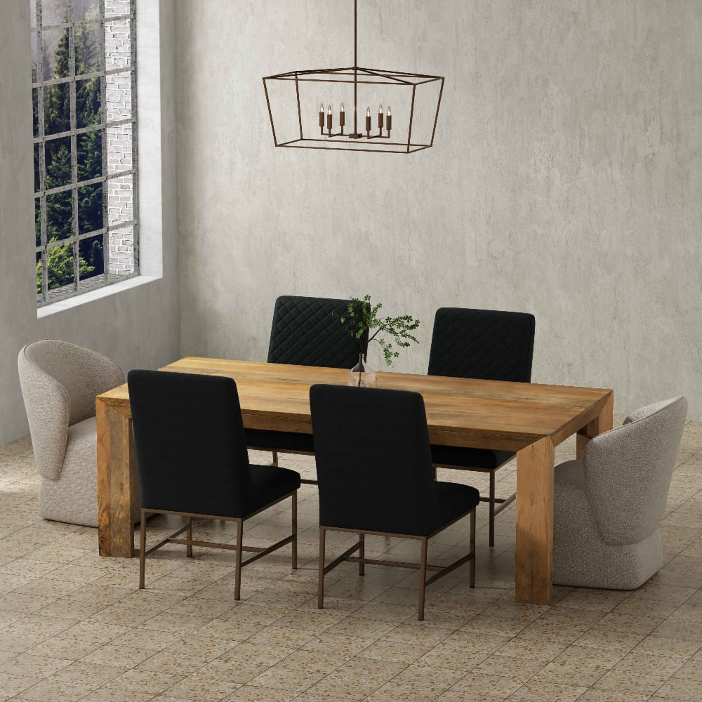 Parker House - Crossings - Downtown Dining 86in Rectangular Dining Table - DDOW#86RECT view 7