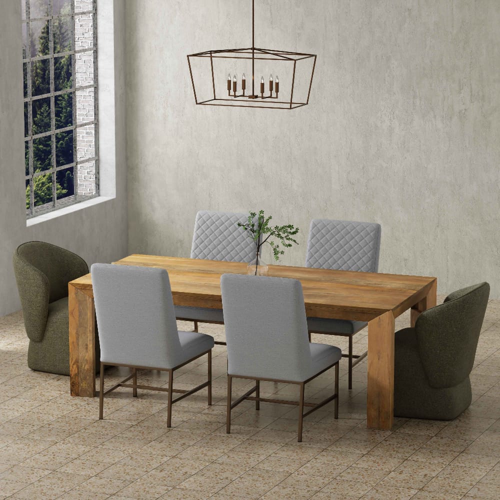 Parker House - Crossings - Downtown Dining 86in Rectangular Dining Table - DDOW#86RECT view 8