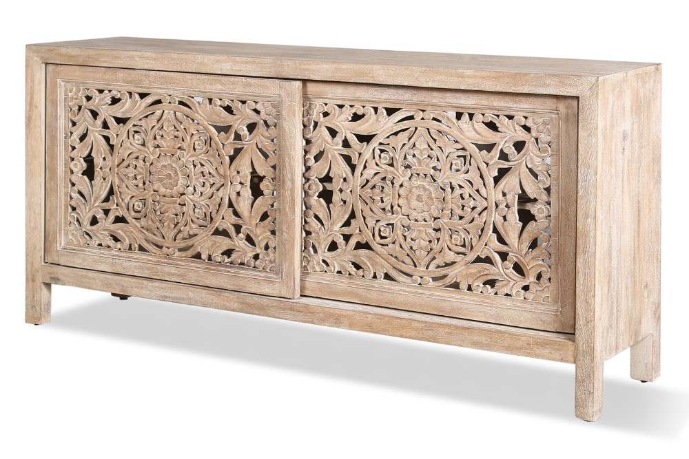 Parker House - Crossings Eden 68 in. TV Console - EDE68_CLOSEOUT veiw 2