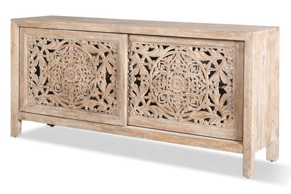 Parker House - Crossings Eden 68 in. TV Console - EDE68_CLOSEOUT veiw 2