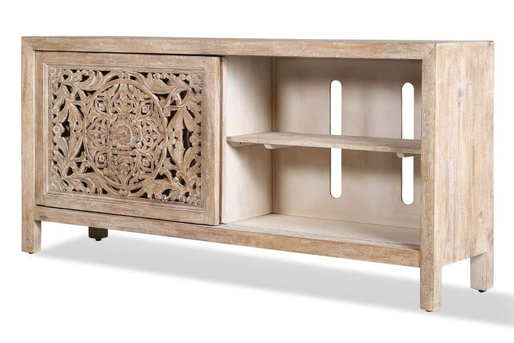 Parker House - Crossings Eden 68 in. TV Console - EDE68_CLOSEOUT veiw 3