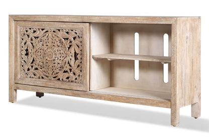 Parker House - Crossings Eden 68 in. TV Console - EDE68_CLOSEOUT veiw 3
