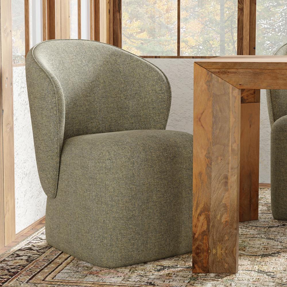 Parker House - Crossings - Eden Dining 84 In. Rectangular Dining Table With 4 Upholstered Chairs - DEDE-5PC-84REC-DBGO-QMSG view 8