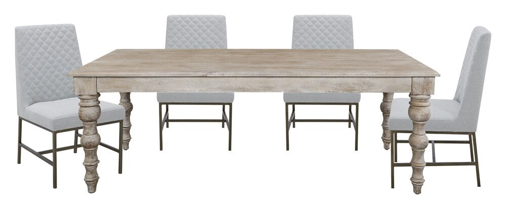 Parker House - Crossings - Eden Dining 84 In. Rectangular Dining Table With 4 Upholstered Chairs - DEDE-5PC-84REC-DDIA-ELLN view 1