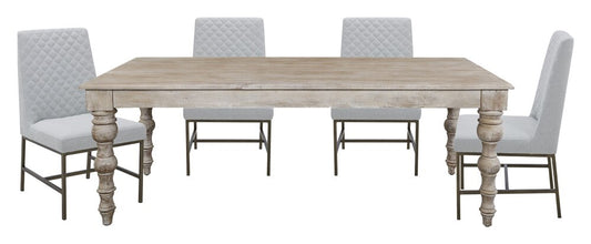 Parker House - Crossings - Eden Dining 84 In. Rectangular Dining Table With 4 Upholstered Chairs - DEDE-5PC-84REC-DDIA-ELLN view 1