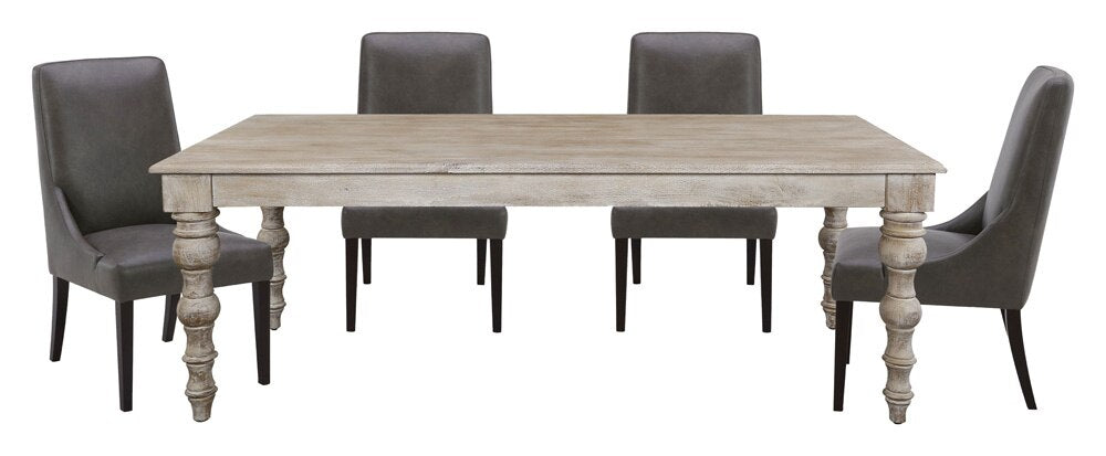 Parker House - Crossings - Eden Dining 84 In. Rectangular Dining Table With 4 Upholstered Chairs - DEDE-5PC-84REC-DSIE-CPSL view 1