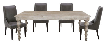 Parker House - Crossings - Eden Dining 84 In. Rectangular Dining Table With 4 Upholstered Chairs - DEDE-5PC-84REC-DSIE-CPSL view 1