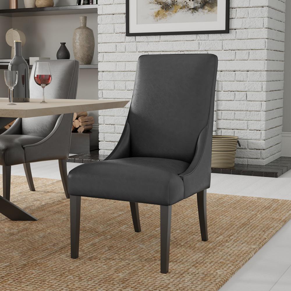 Parker House - Crossings - Eden Dining 84 In. Rectangular Dining Table With 4 Upholstered Chairs - DEDE-5PC-84REC-DSIE-CPSL view 9