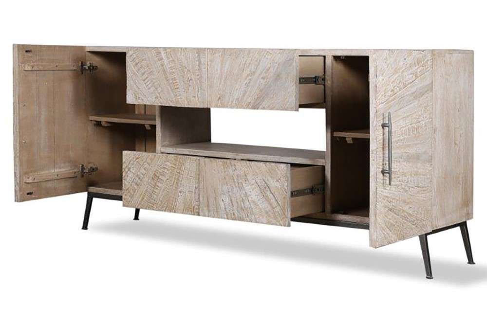 Parker House - Crossings Monaco 69 in. TV Console - MON69 veiw 3