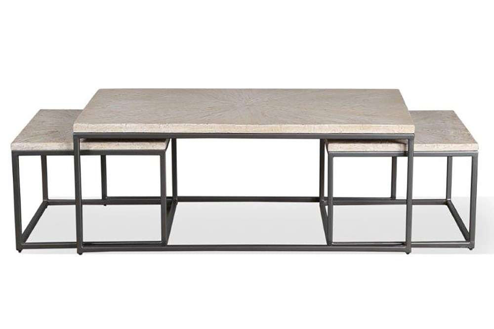 Parker House - Crossings Monaco Rectangular Nesting Cocktail Table - MON01_CLOSEOUT veiw 3