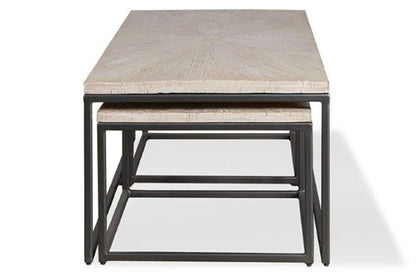 Parker House - Crossings Monaco Rectangular Nesting Cocktail Table - MON01_CLOSEOUT veiw 4