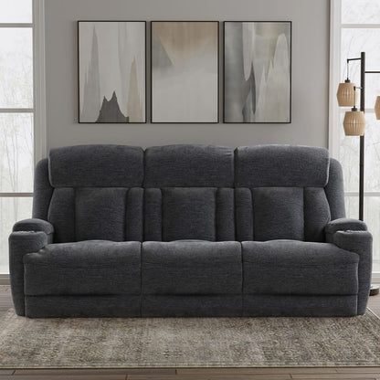 Parker House - Dalton - Lucky Charcoal Power Drop Down Console Sofa - MDAL#834PH-LCH view 2