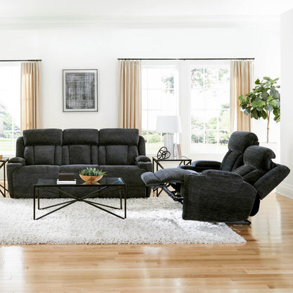 Parker House - Dalton - Lucky Charcoal Power Loveseat - MDAL#822PH-LCH view 8