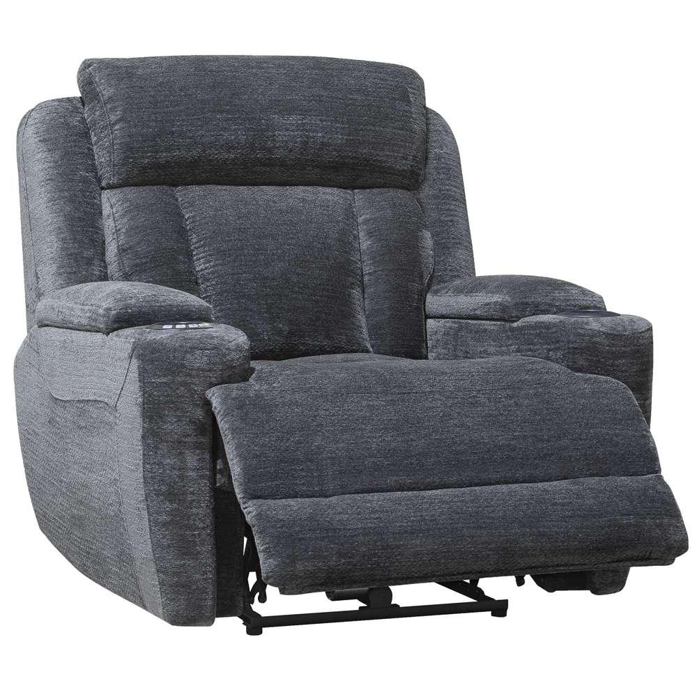 Parker House - Dalton - Lucky Charcoal Power Recliner - MDAL#812PH-LCH view 2