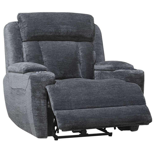 Parker House - Dalton - Lucky Charcoal Power Recliner - MDAL#812PH-LCH view 2