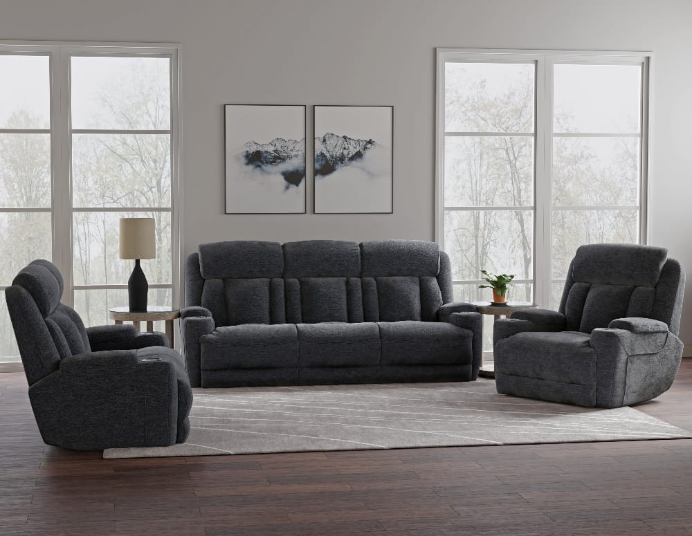 Parker House - Dalton - Lucky Charcoal Power Recliner - MDAL#812PH-LCH view 6