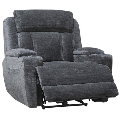 Parker House - Dalton - Lucky Charcoal Power Reclining Sofa and Recliner - MDAL-41PH-LCH view 8