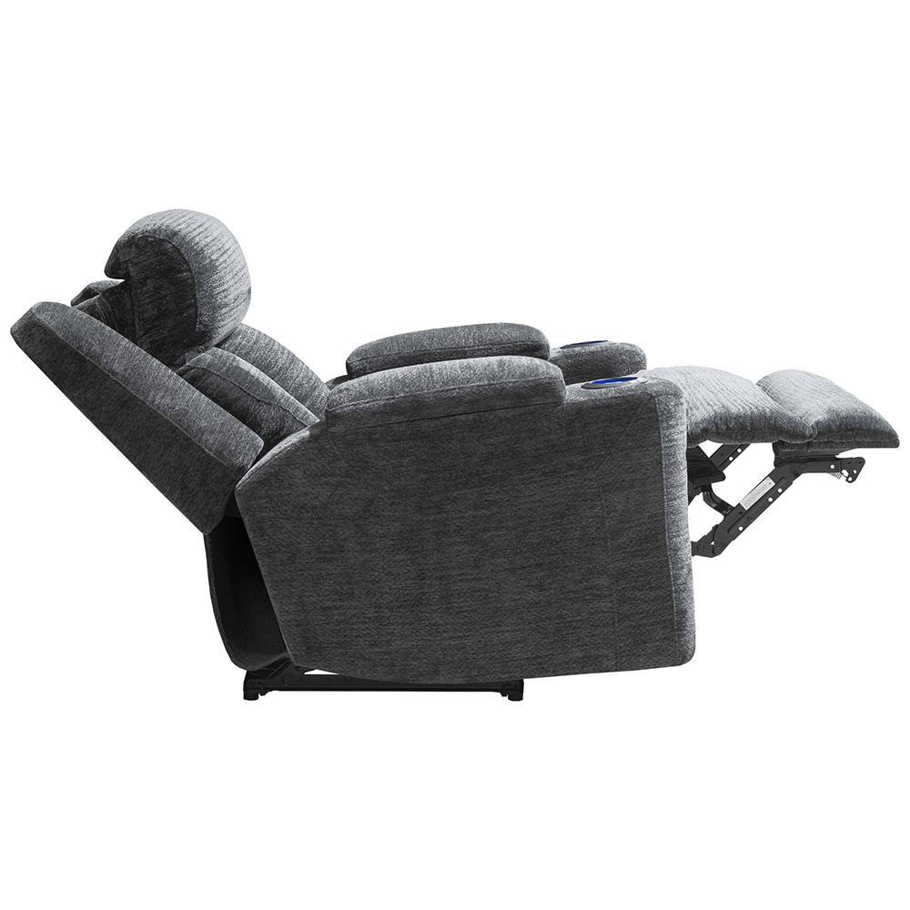 Parker House - Dalton - Lucky Charcoal Power Reclining Sofa and Two Recliners - MDAL-411PH-LCH view 9