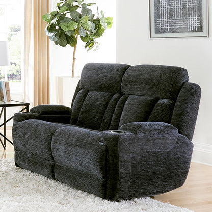 Parker House - Dalton - Lucky Charcoal Power Reclining Sofa, Loveseat and Recliner - MDAL-421PH-LCH view 4