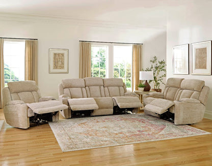 Parker House - Dalton - Lucky Fawn Power Drop Down Console Sofa - MDAL#834PH-LFA view 10