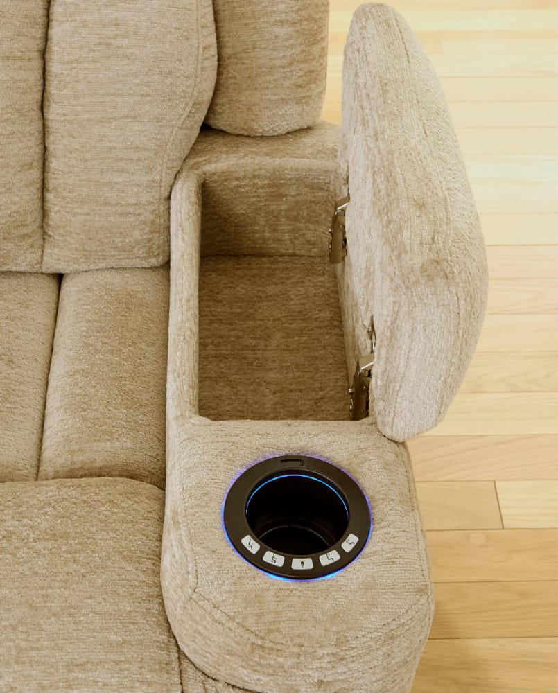 Parker House - Dalton - Lucky Fawn Power Recliner - MDAL#812PH-LFA view 6