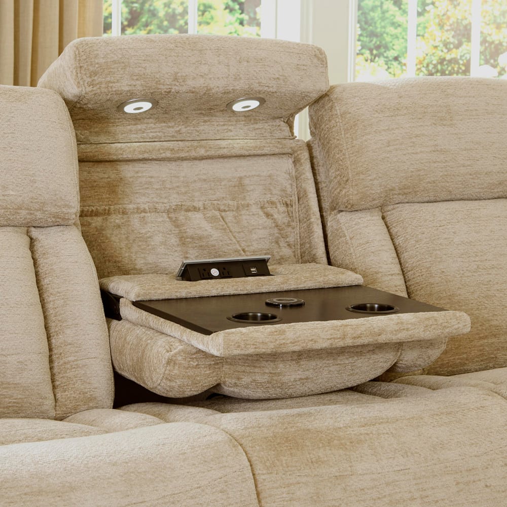 Parker House - Dalton - Lucky Fawn Power Reclining Sofa and Loveseat - MDAL-42PH-LFA view 9