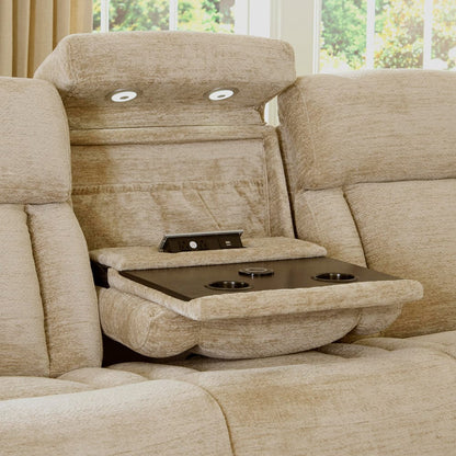 Parker House - Dalton - Lucky Fawn Power Reclining Sofa and Loveseat - MDAL-42PH-LFA view 9