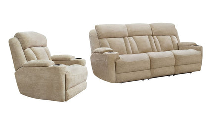 Parker House - Dalton - Lucky Fawn Power Reclining Sofa and Recliner - MDAL-41PH-LFA view 1