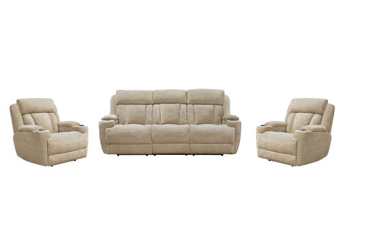 Parker House - Dalton - Lucky Fawn Power Reclining Sofa and Two Recliners - MDAL-411PH-LFA view 01
