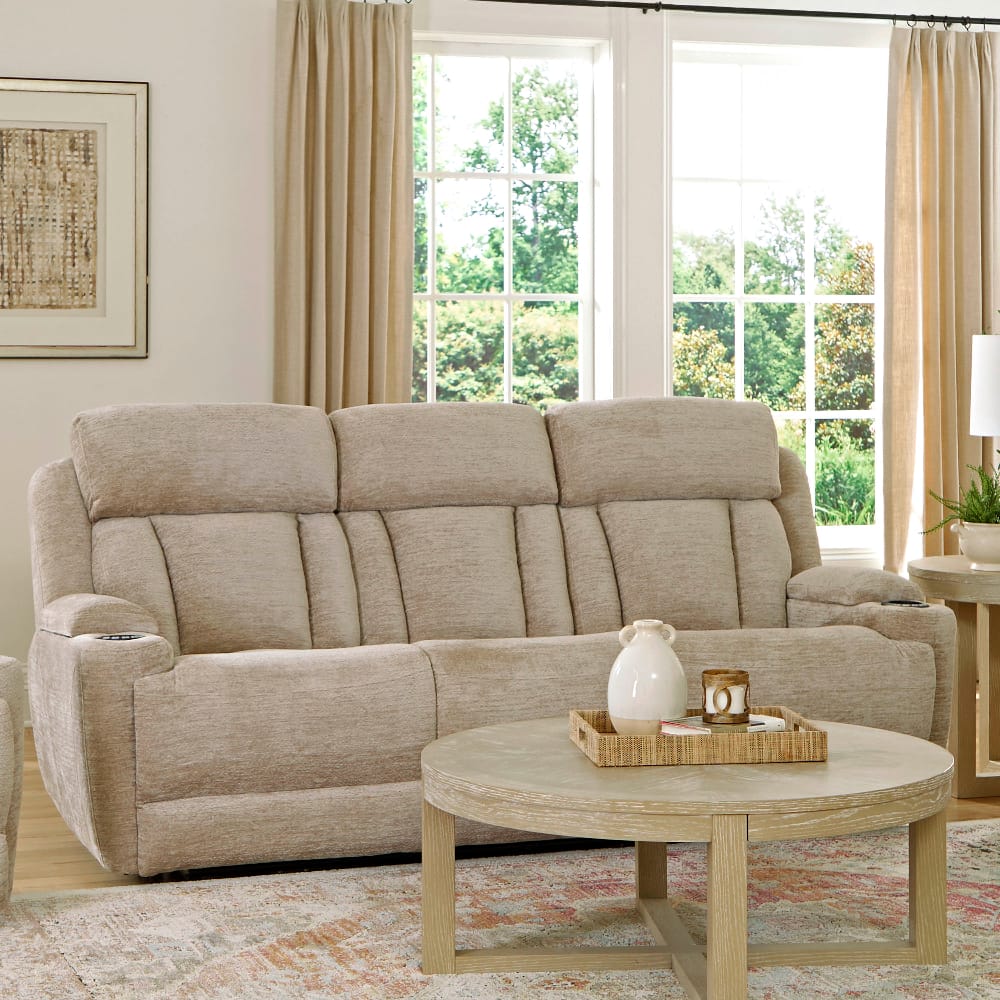 Parker House - Dalton - Lucky Fawn Power Reclining Sofa and Two Recliners - MDAL-411PH-LFA view 12
