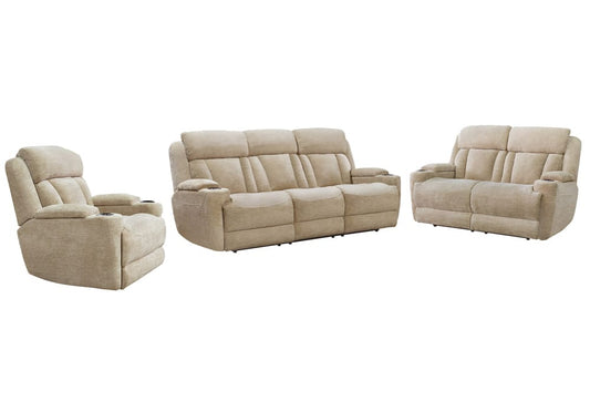 Parker House - Dalton - Lucky Fawn Power Reclining Sofa, Loveseat and Recliner - MDAL-421PH-LFA view 1