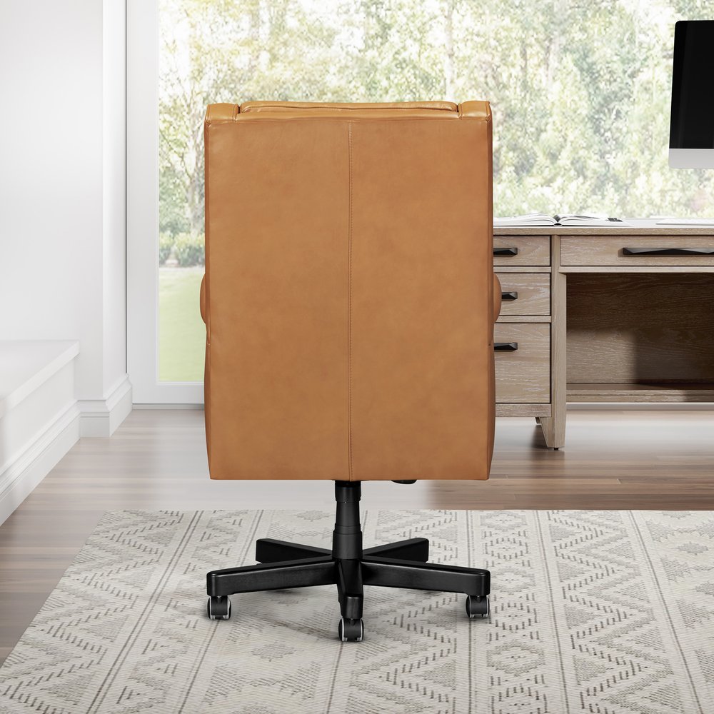 Parker House - Dc132 - Renaissance Cayanne Leather Desk Chair - Renaissance Cayanne - DC-132-RECY view 7