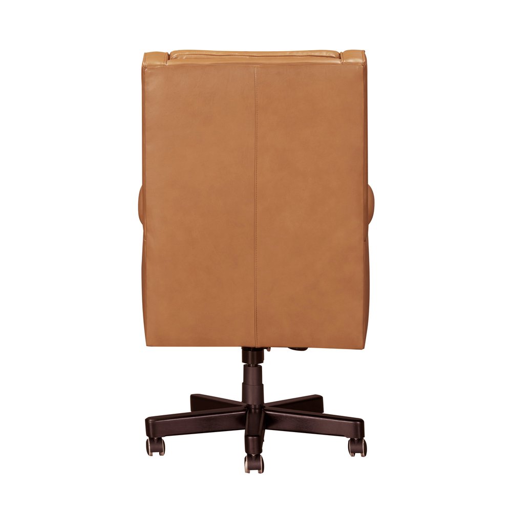 Parker House - Dc132 - Renaissance Cayanne Leather Desk Chair - Renaissance Cayanne - DC-132-RECY view 11