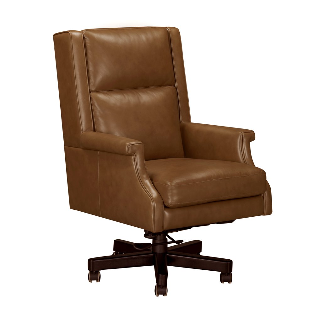 Parker House - Dc132 - Renaissance Chestnut Leather Desk Chair - Renaissance Chestnut - DC-132-RECH view 2