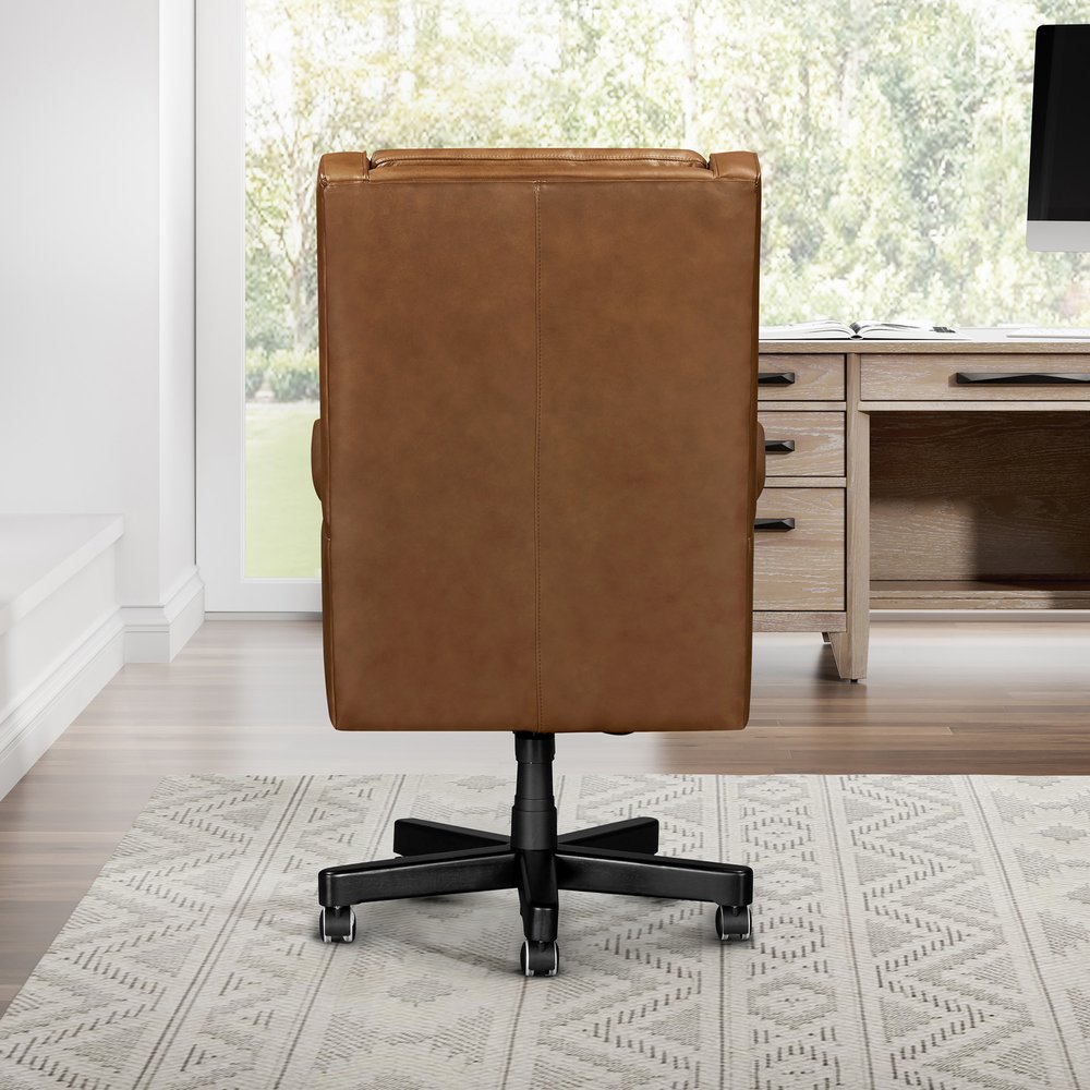 Parker House - Dc132 - Renaissance Chestnut Leather Desk Chair - Renaissance Chestnut - DC-132-RECH view 7