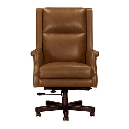 Parker House - Dc132 - Renaissance Chestnut Leather Desk Chair - Renaissance Chestnut - DC-132-RECH view 9